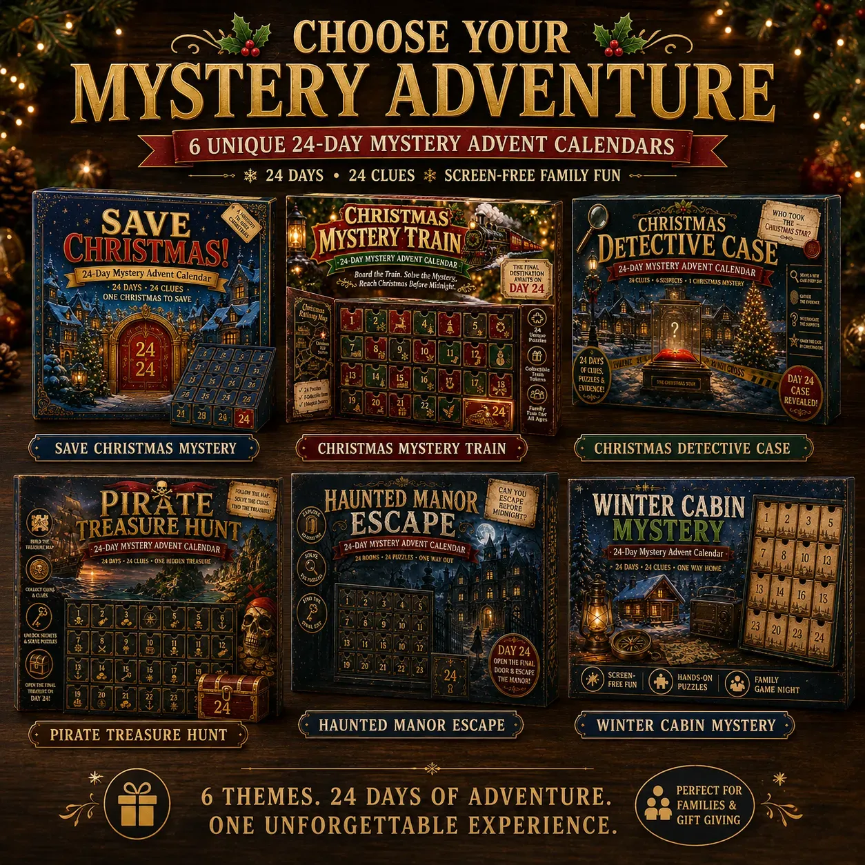 Choose your mystery